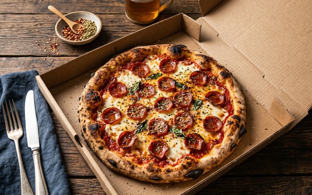 Como escolher a caixa de pizza ideal para o seu delivery